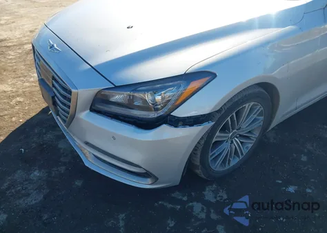 2018 Genesis G80 3.8 из США, поврежденный, VIN KMHGN4JE8JU224365